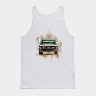 Ford Mustang splash art Tank Top